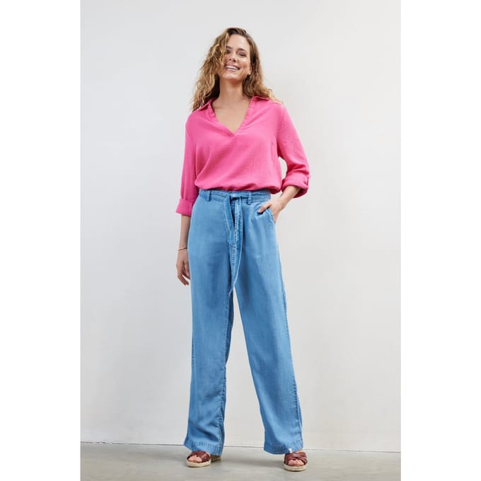 DIDI Pants Julia In Denim Bleached Taglia: 46 | Pantaloni da completo Outlet | Donna | Blu