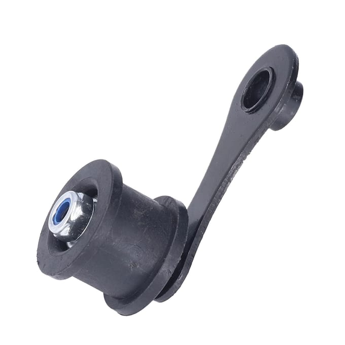 Motorfietskettingrolspanner met veer voor straat, dirt, pit, ATV, quad, scooter black