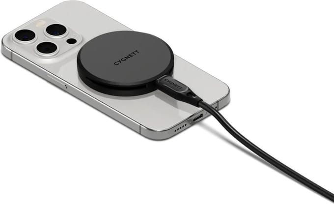 Cygnett Qi2 Chargepuck - Zwart