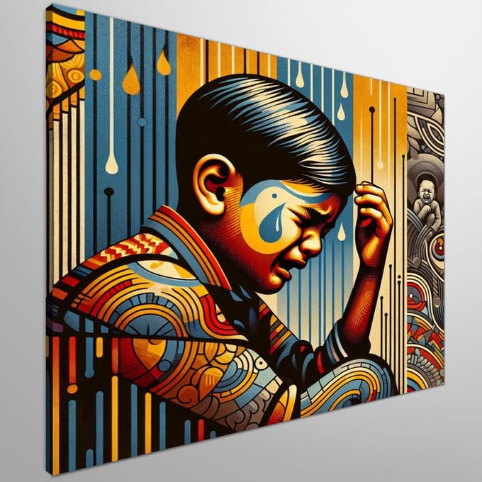 Kunstprint | Wanddecoratie | Canvas | 30 × 30 cm