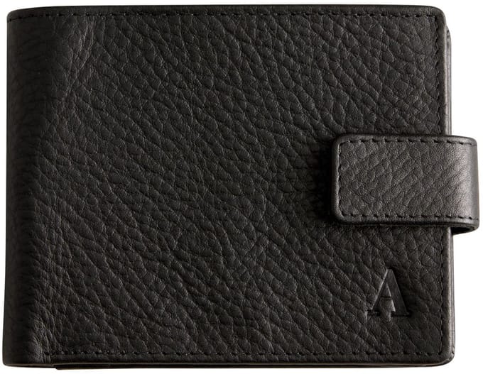 Next - Heren - Signature Monogram Wallet - Zwart