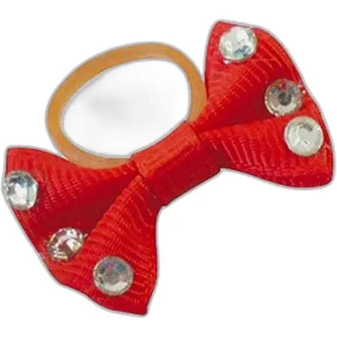 Paardenknoop Equithème Strass transparent