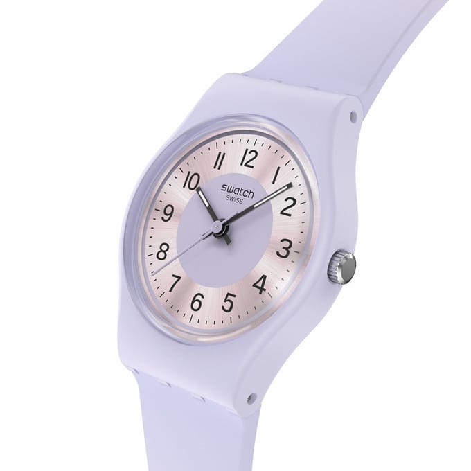 Swatch Originals Small (25mm) LV121 Lilac Lightness Horloge