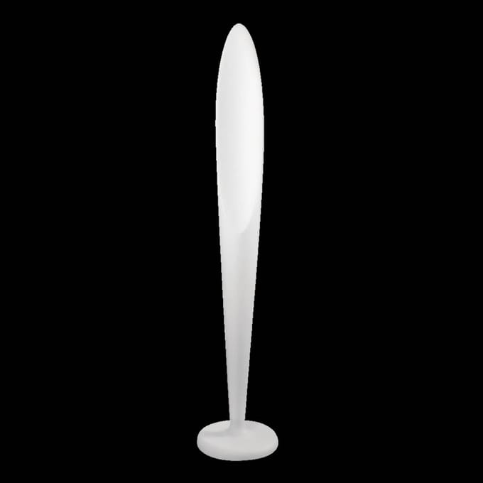 Linea Light Witte design-vloerlamp PEGGY voor buiten, E27