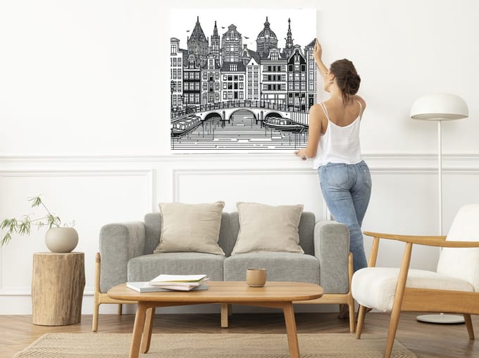 Kunstprint | Wanddecoratie | Forex | 100 × 100 cm