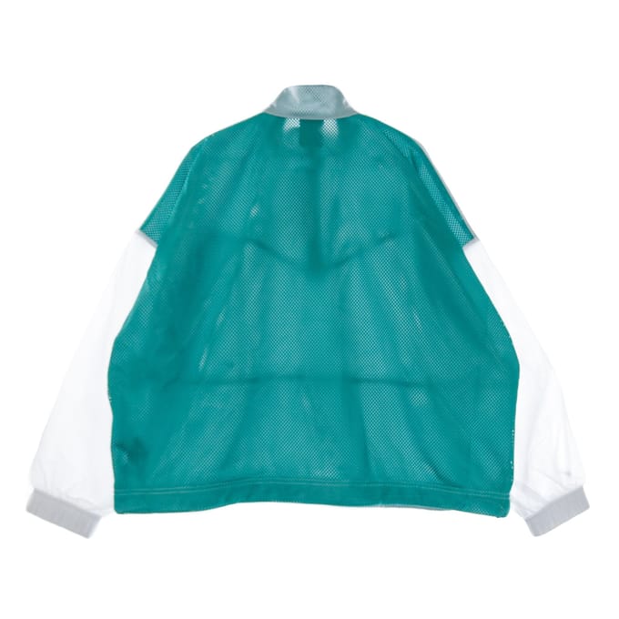 Dames trainingsjack W Sportswear Tech Pack jack geweven mesh Neptune groen/wit/zwart