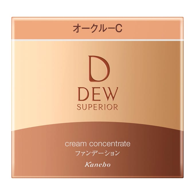 Kanebo - Dew Superior Cream Concentrate SPF 23 PA++ Ocher C - 30g