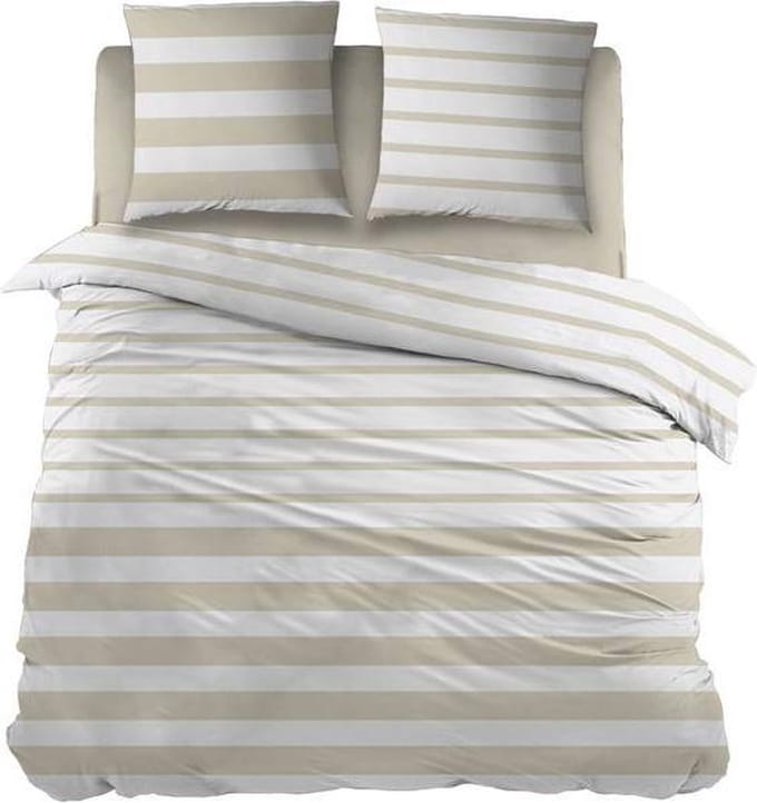 Snoozing Mandy - Dekbedovertrek - Eenpersoons - 140x200/220 cm + 1 kussensloop 65x65 cm - Beige