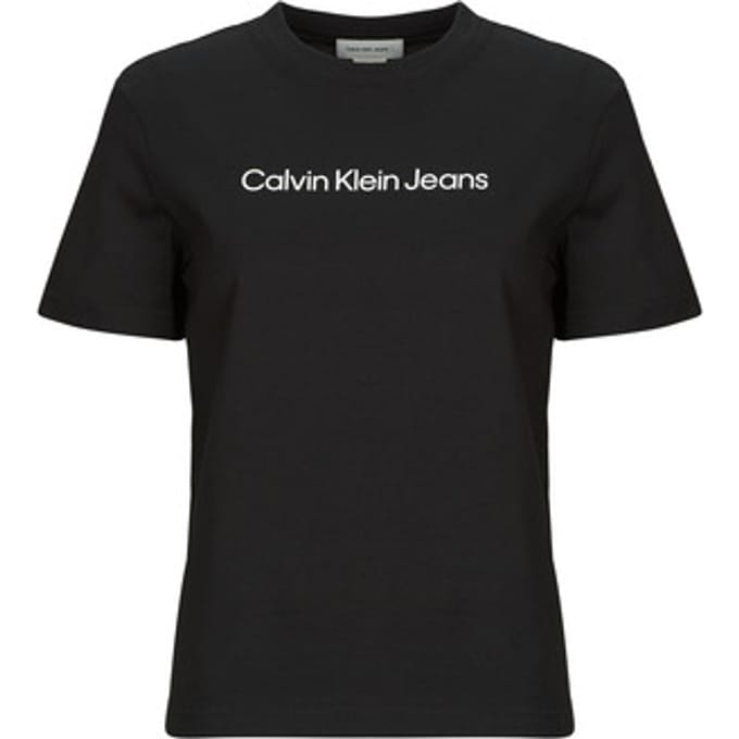 T-shirt Korte Mouw Calvin Klein Jeans A- INST. LOGO CLASSIC TEE SS