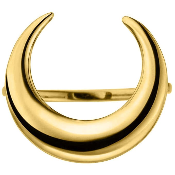 Victorious Dames Ring Goud – Halve Maan – Maat 52 (16.5mm)