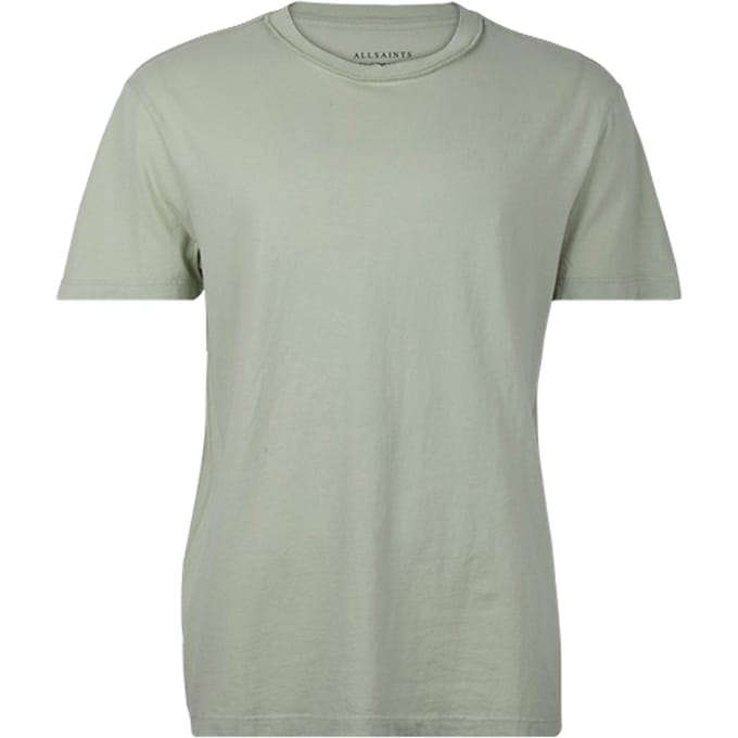 AllSaints Otto Ss Crew Clay Green Größe: XS | Basic T-Shirts Outlet | Herren | Grün