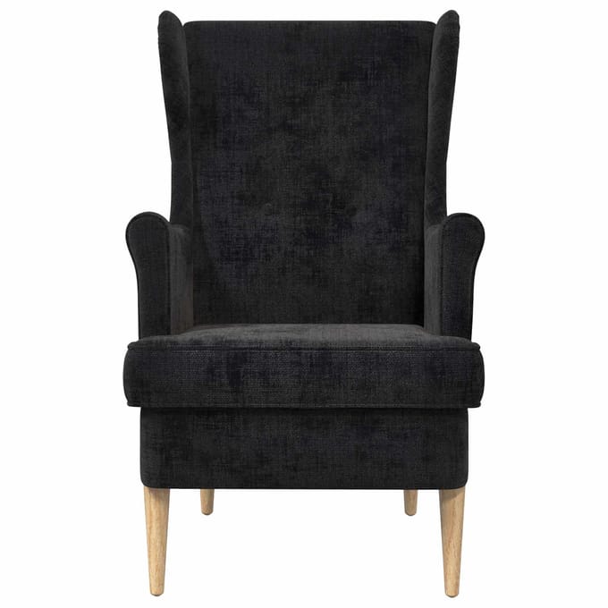 vidaXL - Fauteuil - Zwart - ARES