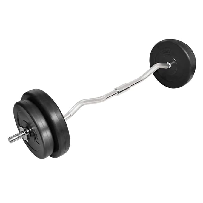 vidaXL - Halter - met - gewichten - 30 - kg
