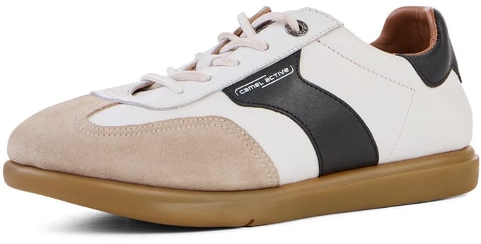 camel active Sneaker met extra flexibele zool - Maat womenswear-42 - Wit