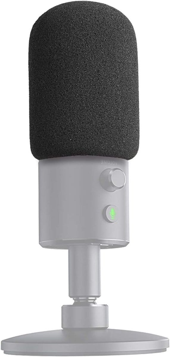 Microfoon Schuim Cover - Popfilter Windscherm voor Streaming Microfoon, Geluidsreductie en Bescherming tegen Windruis