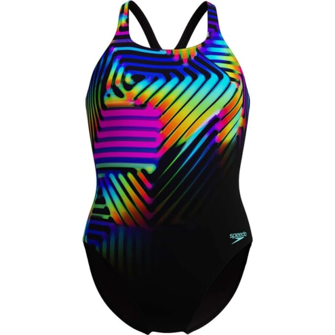 Dames zwempak uit 1 stuk Speedo End+ DIG Placem Medalist