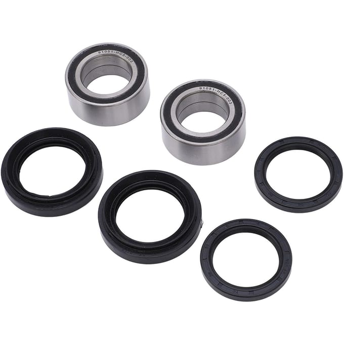 ATV Voorwielas Lagers en Keerringen Kit Staal Vervanging voor Rancher 350 400 4x4 gray