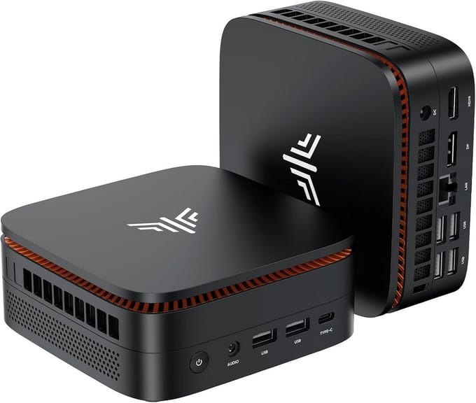 Krachtige Mini PC met 16GB RAM en 1TB SSD Ondersteunt Windows 11 Pro