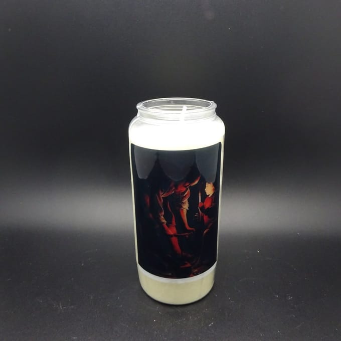 Noveenkaars Heilige Man 014 - 6 dagen brander (5 stuks)