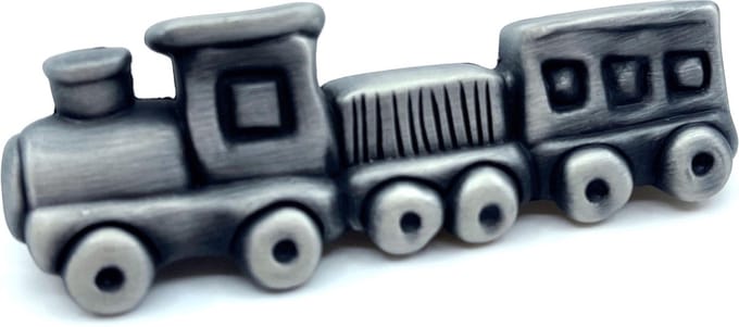 AVENUE decoration meubelgreep - model "Trein" - 76 mm - tin