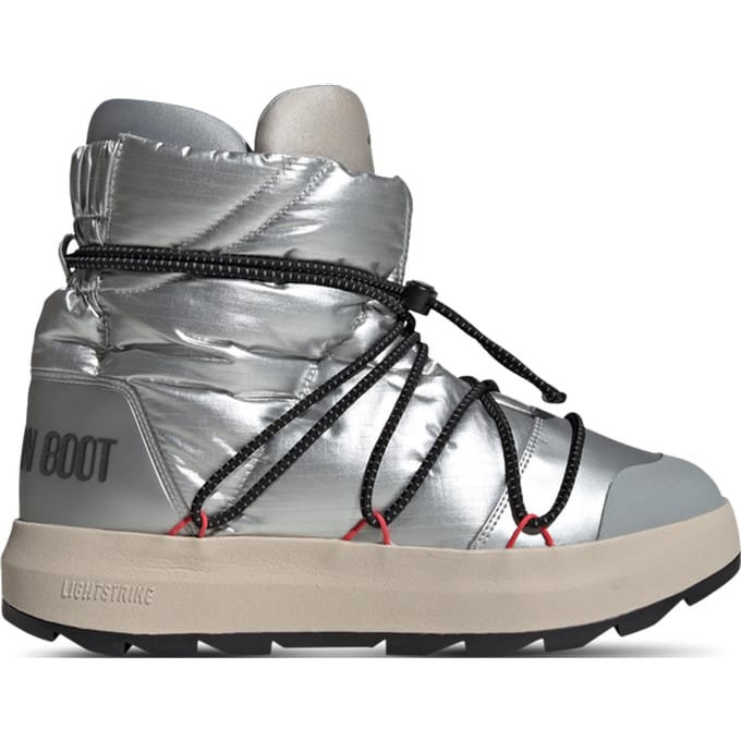 Adidas X Moon Boot Ace Mid Laarzen Dames - Zilver - Maat 40 2/3 - Mesh/Synthetisch