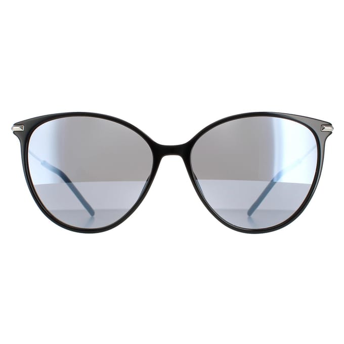 Hugo Boss Sunglasses Boss 1272/s 807 T4 Black Silver Mirror