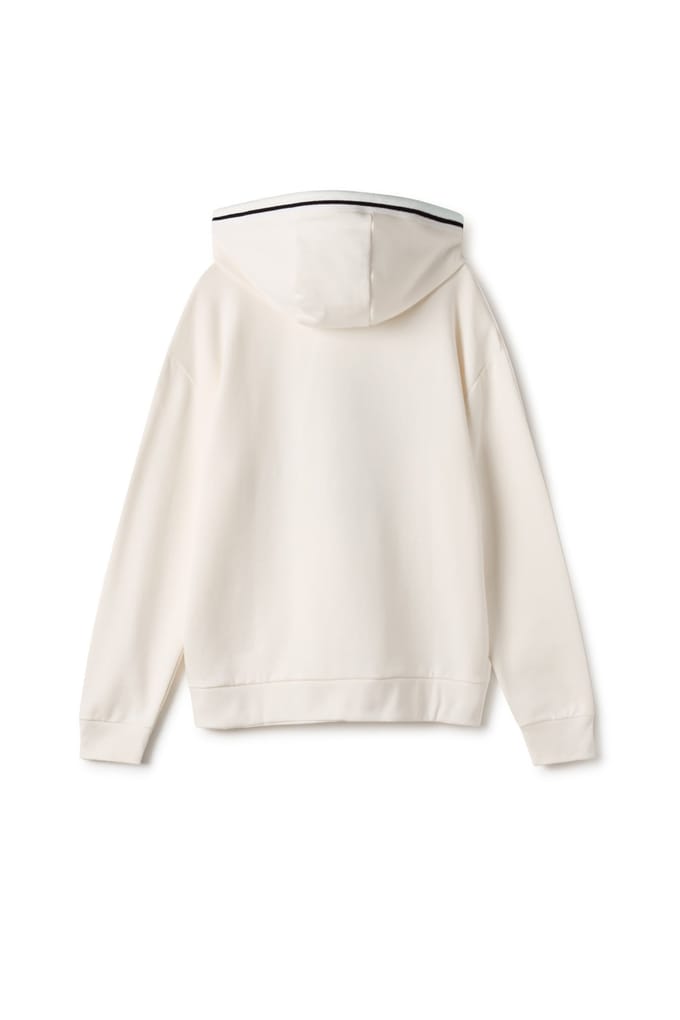 TWOTHIRDS Carrizal Sweatshirt Off White Maat: S | Hoodies Outlet | Dames | Wit