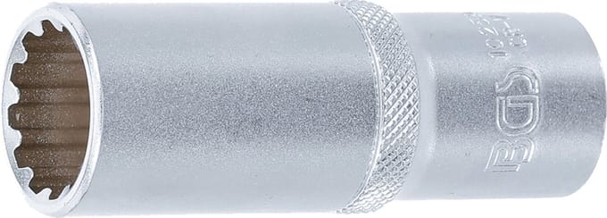 BGS Dopsleuteldop Gear Lock, diep - 1/2 - 19 mm