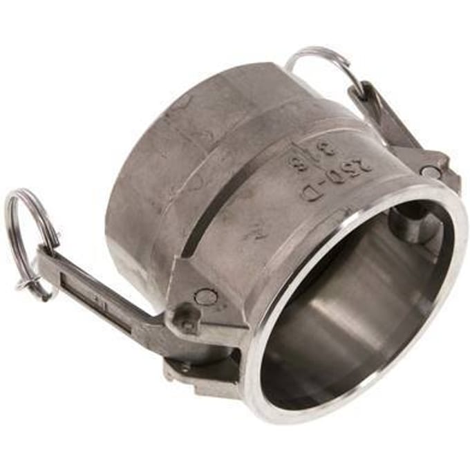 Camlock DN 60 (2 1/2'') Koppeling RvsRp 2 1/2'' met binnendraad Type D MIL-C-27487