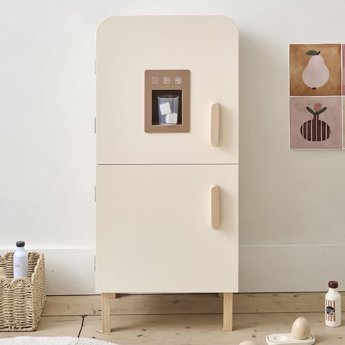 Petite Amélie Speelgoed koelkast Chantilly - Met 14-delige accessoires - H 81,6 cm