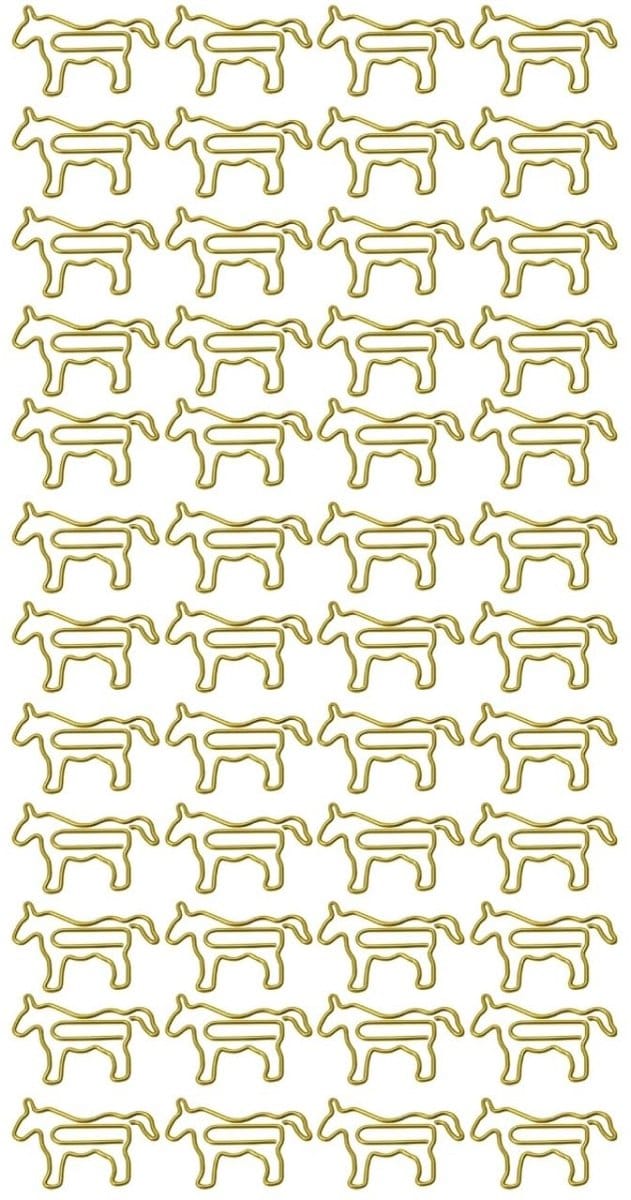 Dailygoods - 100 Stuks Decoratieve Paperclips in Diverse Ontwerpen