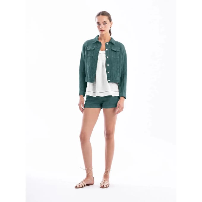 Linnenjas dames Haris Cotton