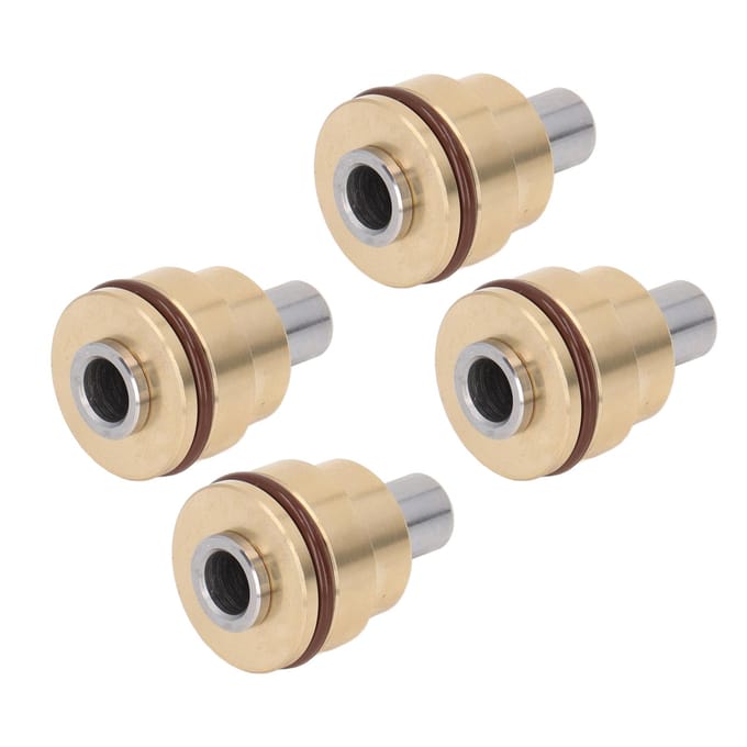 Lot de 4 manettes de commande à pied, haute dureté, bonne étanchéité, professionnelles