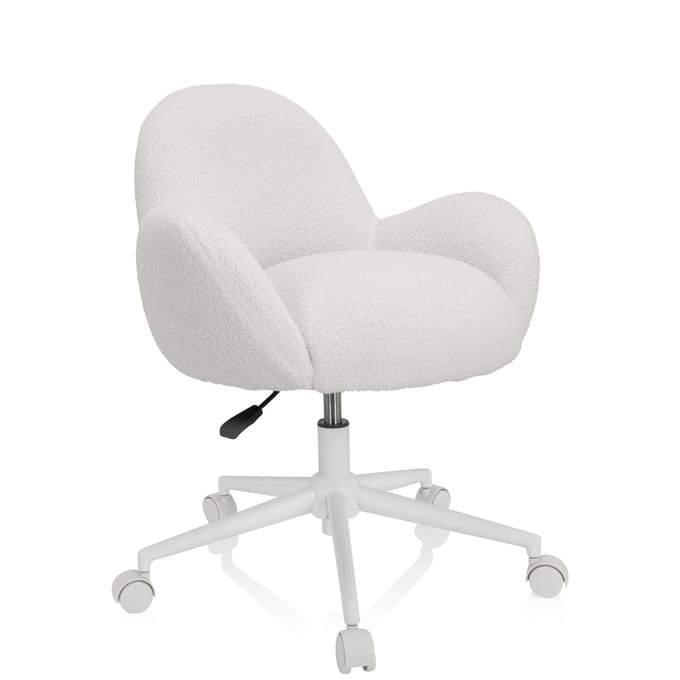 Kinderstoel / Kinder bureaustoelen KID TEDDY I wit hjh OFFICE