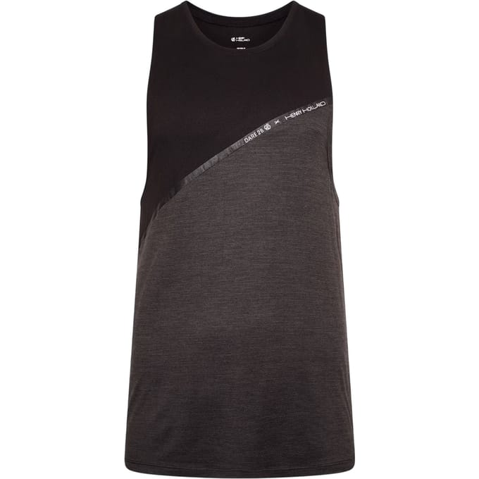 Dare 2B Heren Henry Holland No Sweat Tank Top (Zwart)