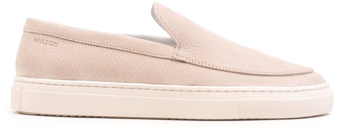 Omnio malton loafers heren beige nubuck