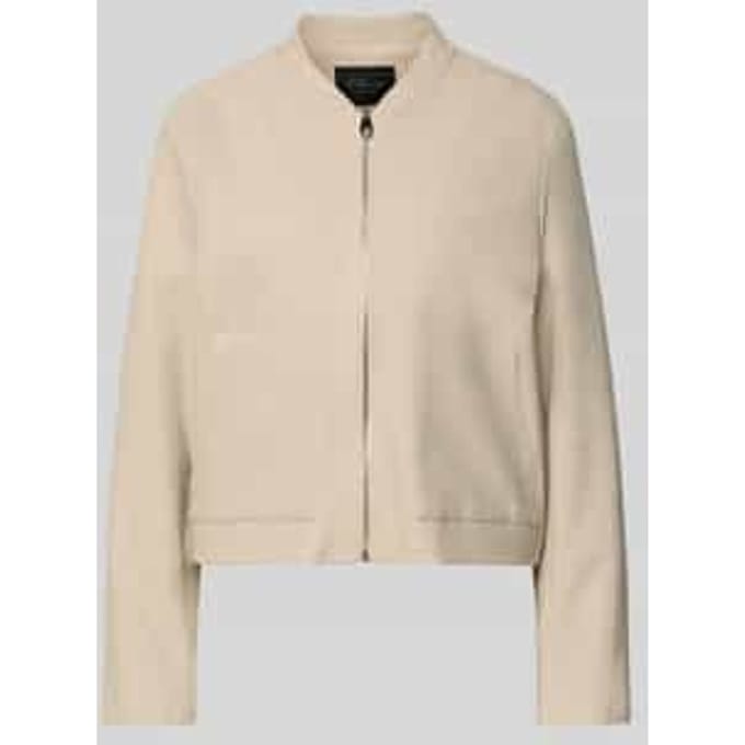 Regular fit blouson met viscose