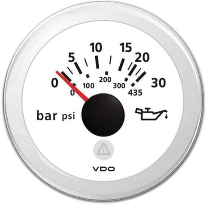 VDO VLW Motoroliedruk 0-30bar RW 52mm