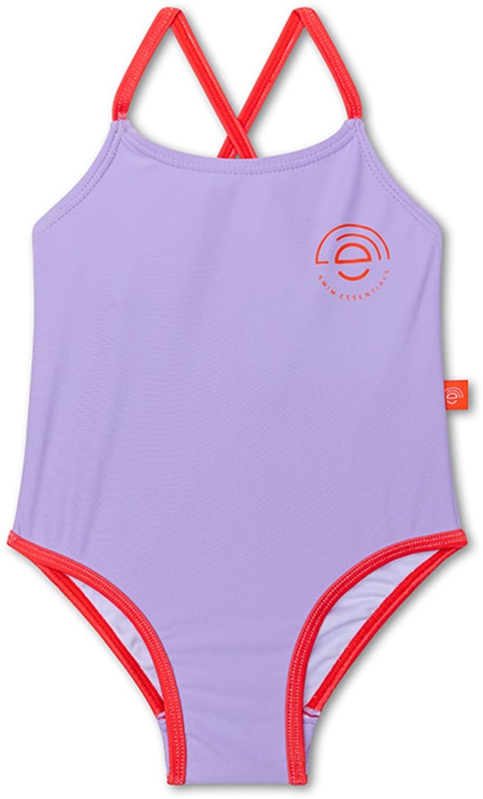 Iconic Tones Purple Red Bathing Suit