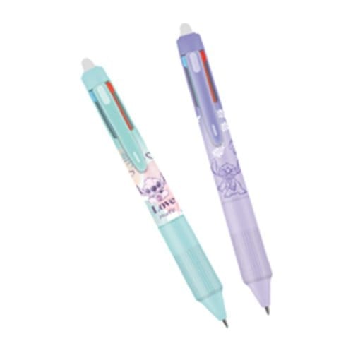 Stitch pastel uitwibare 4-kleuren gelpen, assorti