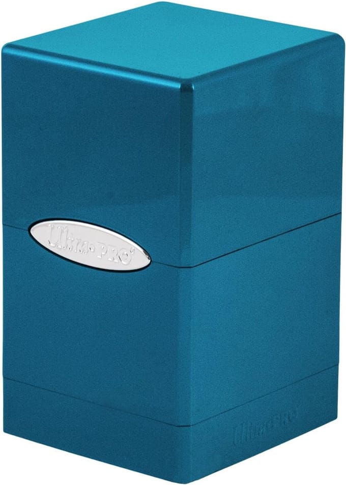 Ultra Pro Satin Tower Deck Box Blauw - Kaartbescherming