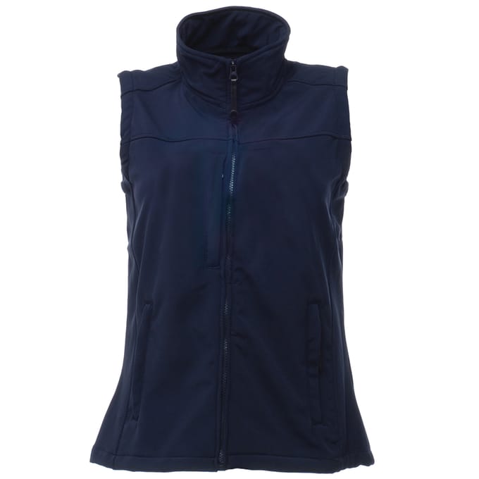 Regatta - Dames Flux Softshell Bodywarmer (Waterafstotend & Windbestendig) (Navy)