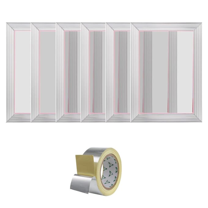 Zeefdrukkit Zijdedrukframe 10x14 inch 110 Mesh 6 stuks