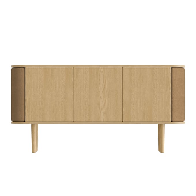 UMAGE Treasures Sideboard met 3 deuren - shadow - eiken