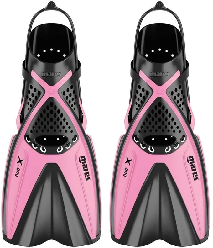Mares Aquazone X One Junior Duikvinnen Zwart,Roze EU 24-29