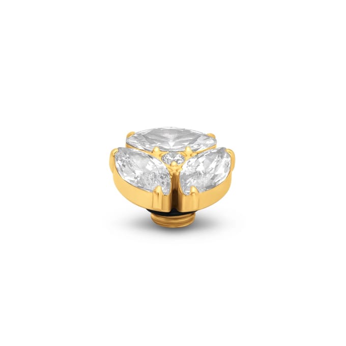 Melano Vivid Radiance Steentje Crystal | Goud