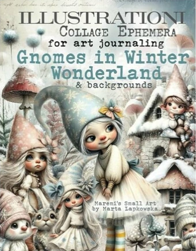 Gnomes in Winter Wonderland - Maremi's Small Art