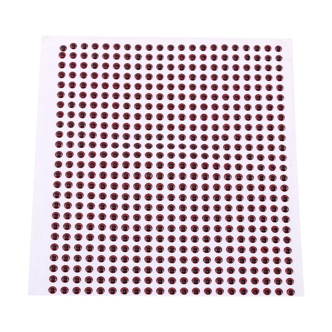 Dailygoods- Visogen 500 Stuks - 3D Ogen - Kunstmatige Ogen - Levensechte Ogen - 3/4/5 mm - Sterke Lijm Achterkant