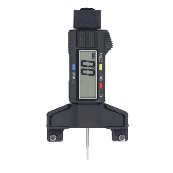2GT Distributieriem Spanningmeter Synchrone Riem Spanningstester voor X1 P1P 3D Printer 0‑25.4mm gray