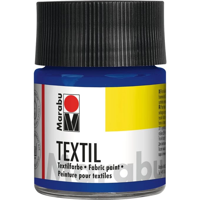 Marabu Textiel - Middelmatig Blauw